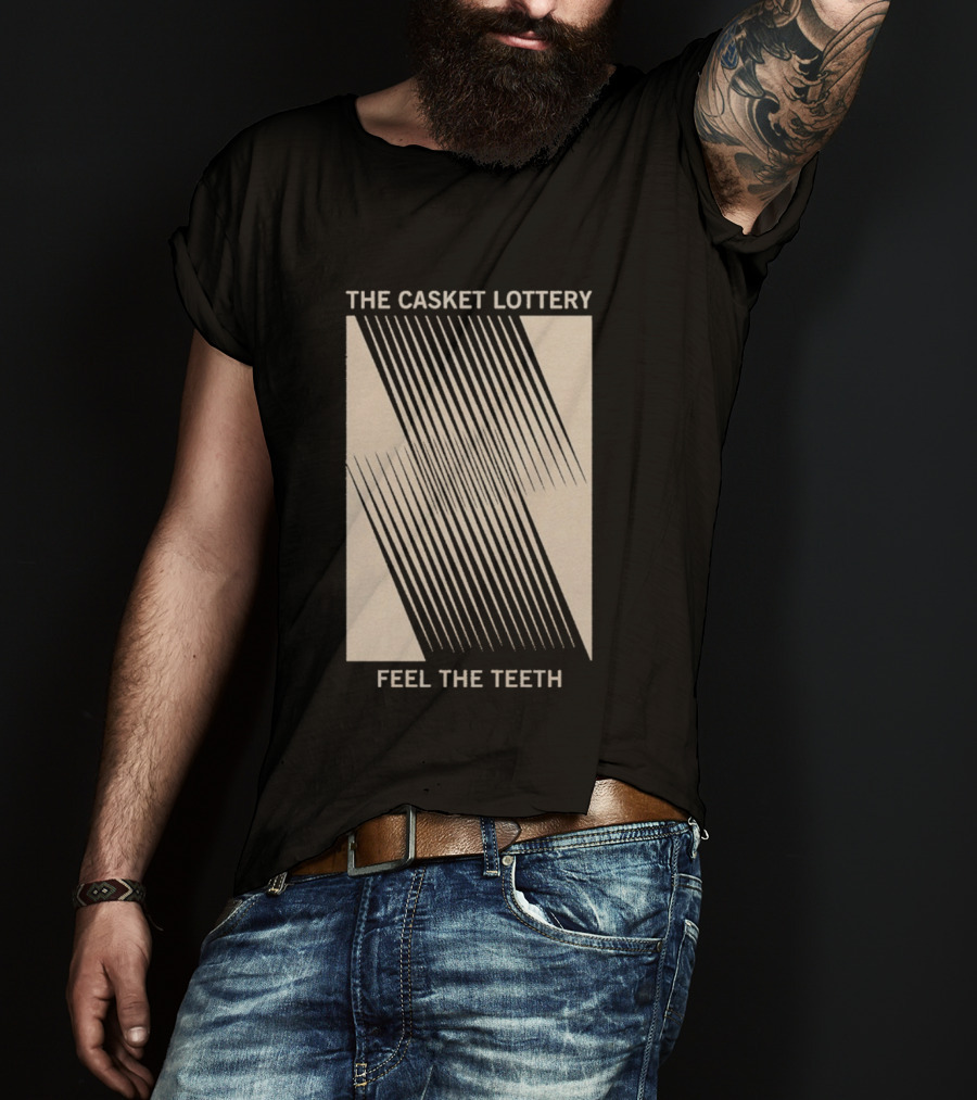 The Casket Lottery Feel The Teeth Linear T-Shirt