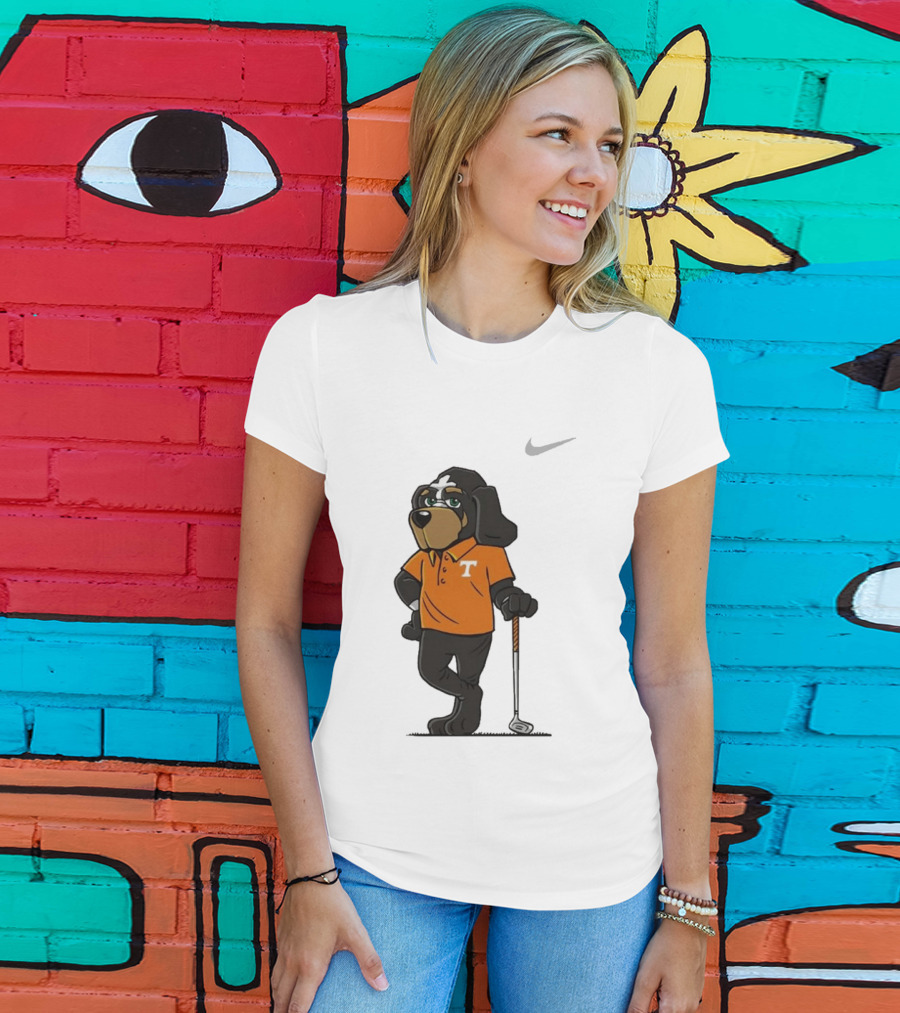 Vol Golfing Smokey In Tennessee Orange Nike T-Shirt