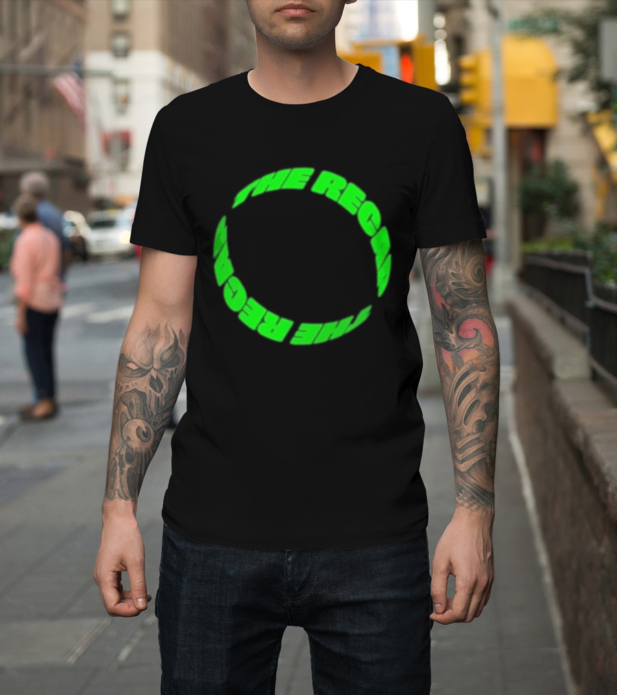 Kneecap The Recap Circular Green T-Shirt