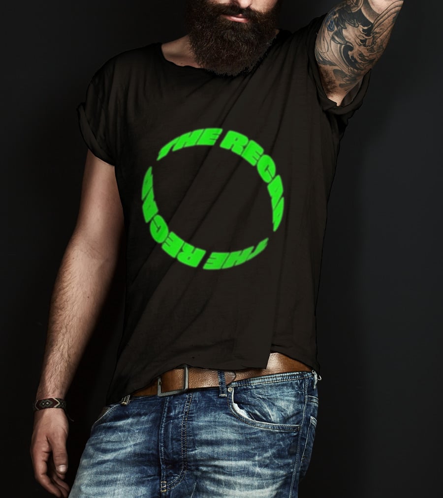 Kneecap The Recap Circular Green T-Shirt
