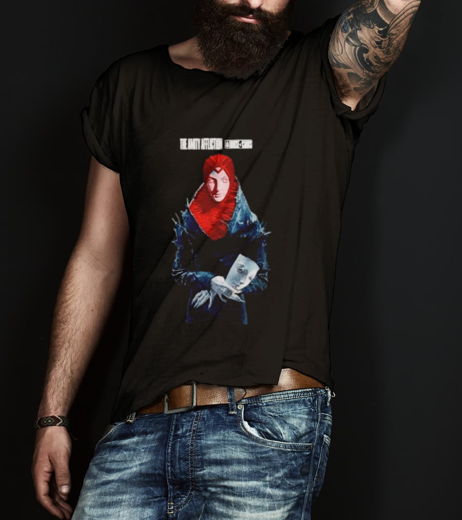 The Amity Affliction House Of Cards Masked Figure With Face Card T-Shirt