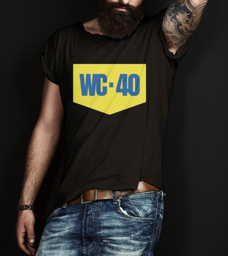 Willson Contreras WC 40 Blue Text On Yellow T-Shirt