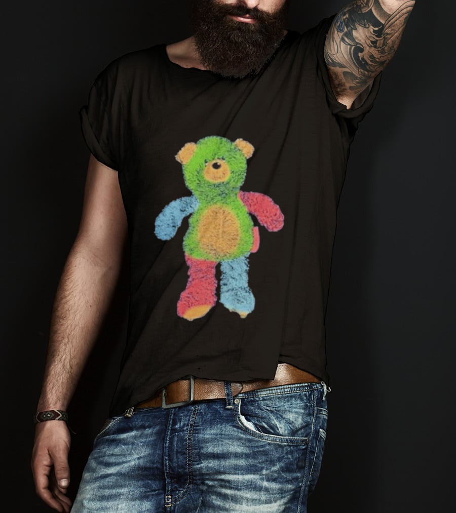 Teddy Plush Bear Press Rhys Brown Multicolor Plush Toy T-Shirt