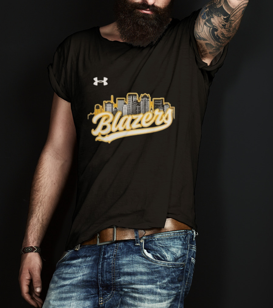 Blazers Birmingham City Connect UAB Baseball Under Armour T-Shirt