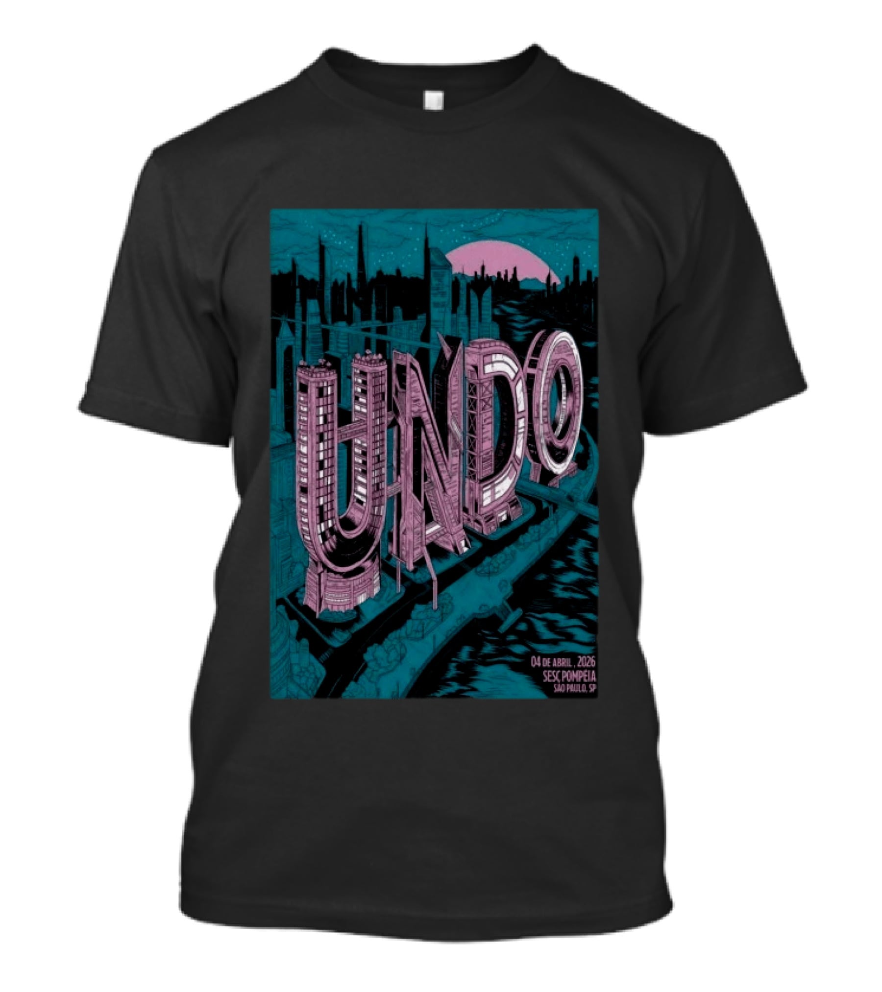 UNDO SESC Pompéia São Paulo 04 De Abril 2026 T-Shirt
