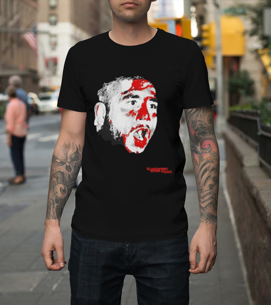 Bloodstone Wrestling Chico Suave Red Face T-Shirt