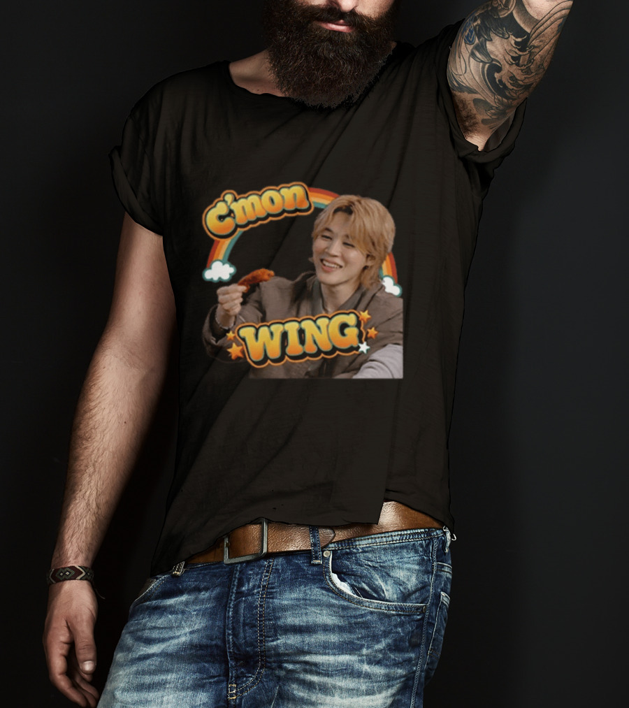 C'mon Wing Jimin BTS Arirang 2.0 T-Shirt