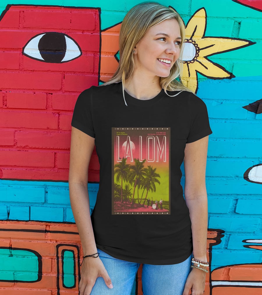 La Lom Los Angeles League Of Musicians Club Chocolate Santiago De Chile 24 De Abril 2026 T-Shirt