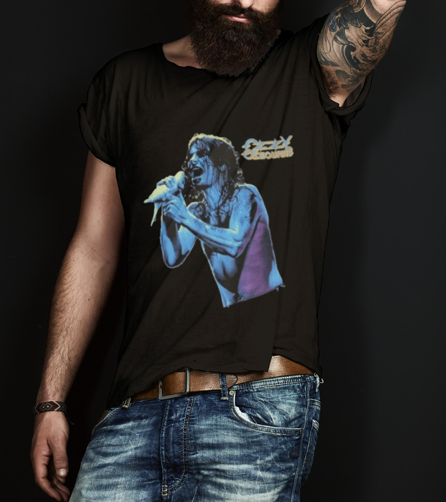 Ozzy Osbourne 1997 Blue Dove Iconic Performance T-Shirt