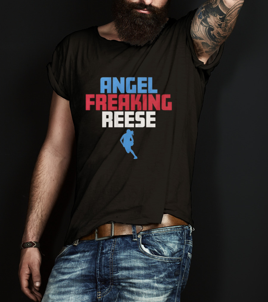 Angel Freaking Reese Atlanta Dream Basketball WNBA T-Shirt