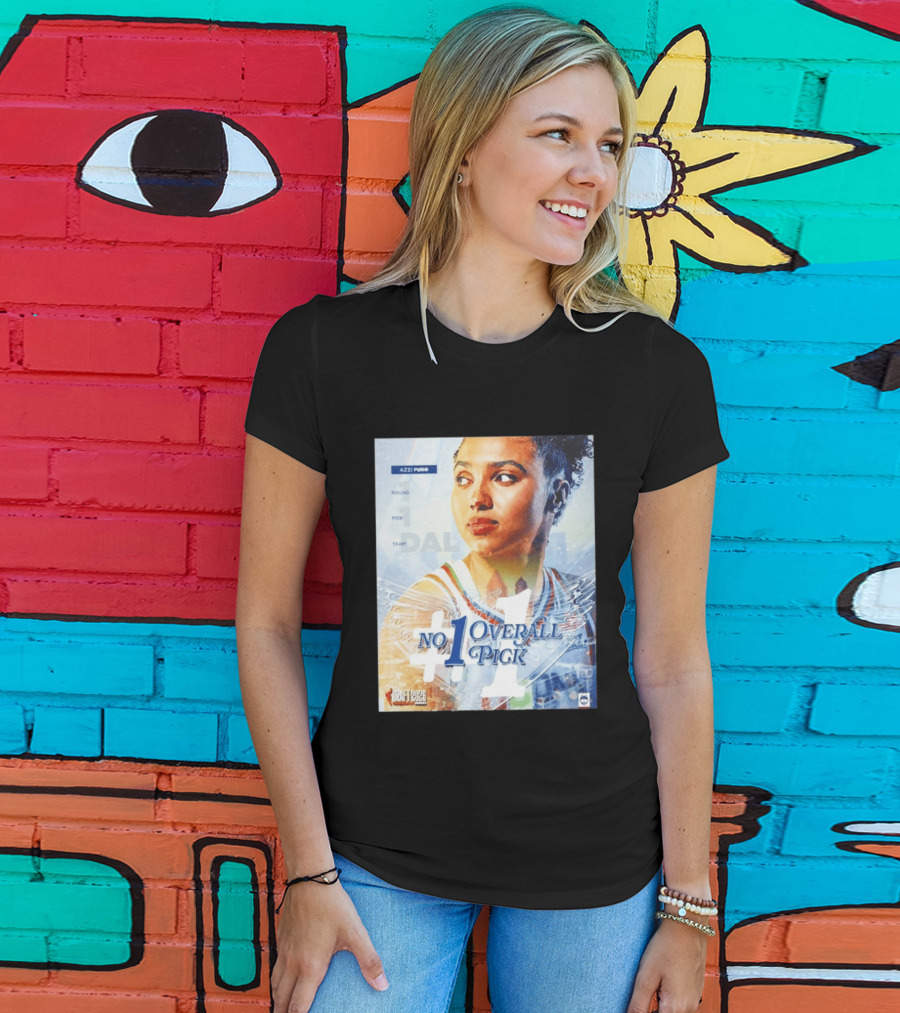 Azzi Fudd UConn Huskies No 1 Overall Pick 2026 WNBA Draft T-Shirt