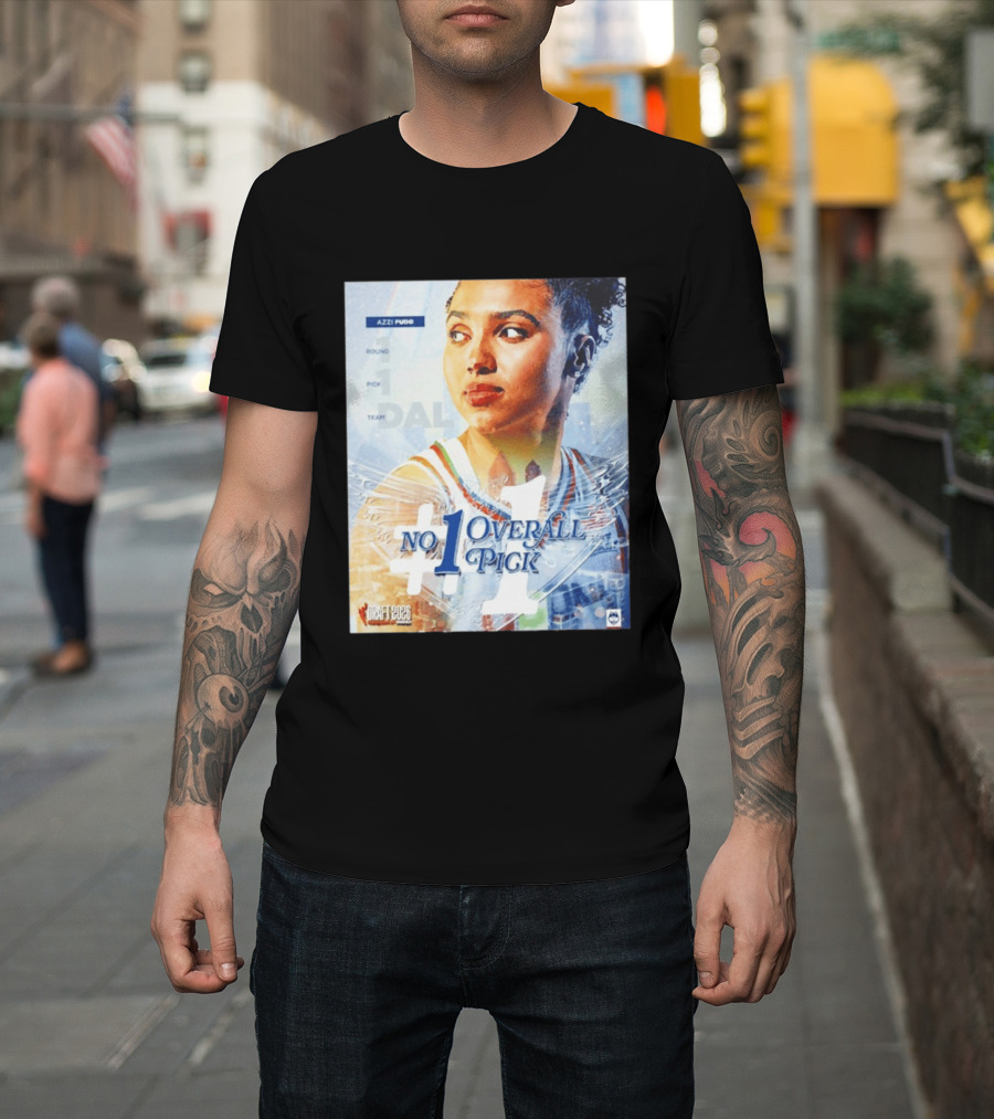 Azzi Fudd UConn Huskies No 1 Overall Pick 2026 WNBA Draft T-Shirt