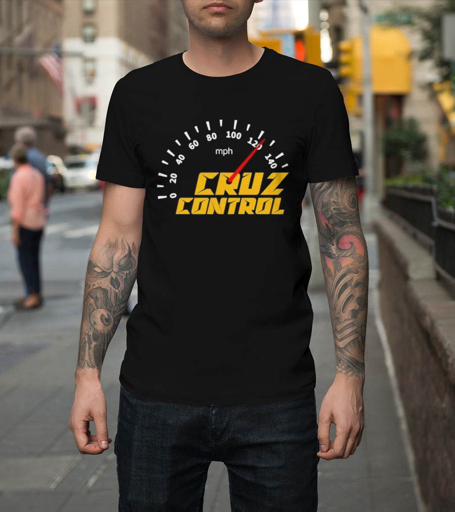 Cruz Control Speedometer MPH Pittsburgh Pirates T-Shirt