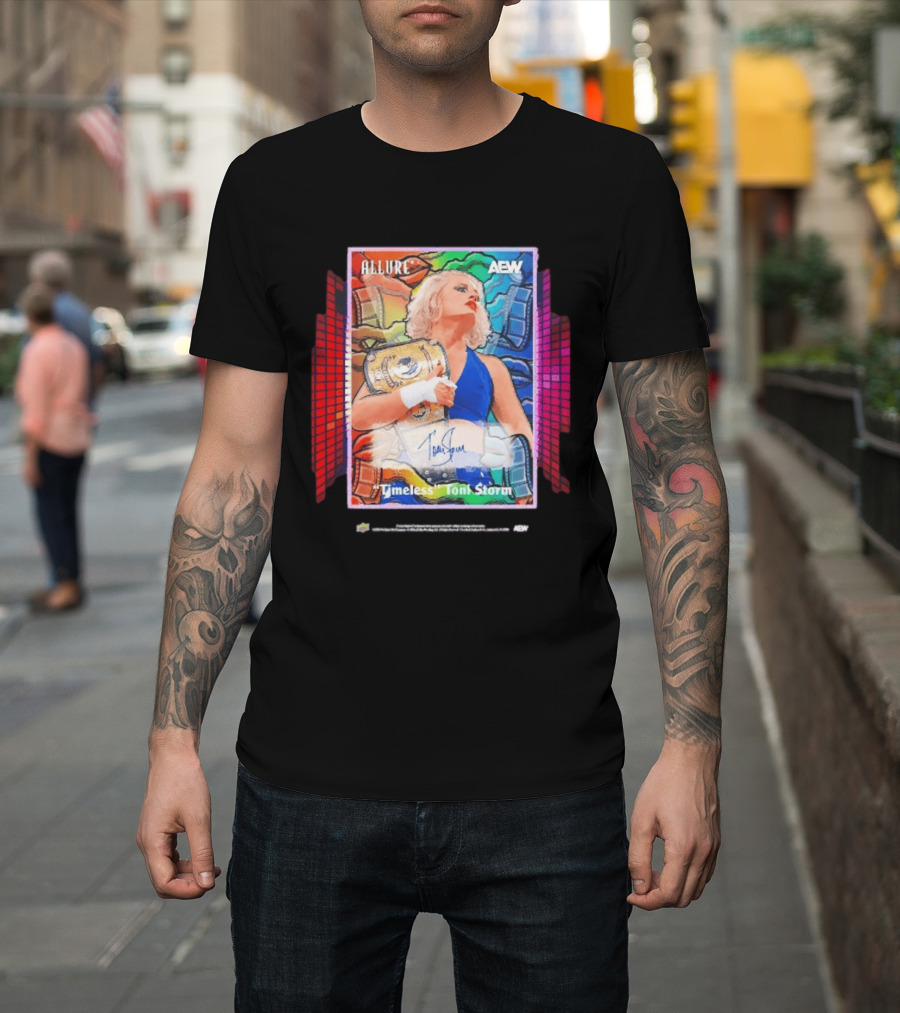 Allure Timeless Toni Storm AEW Upper Deck T-Shirt