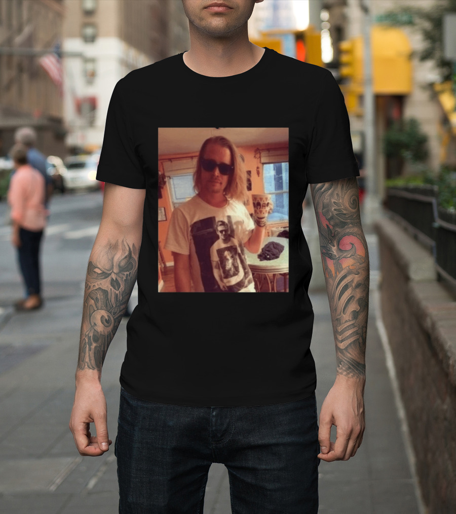 Ryan Gosling Meta Fashion Macaulay Culkin Homage T-Shirt