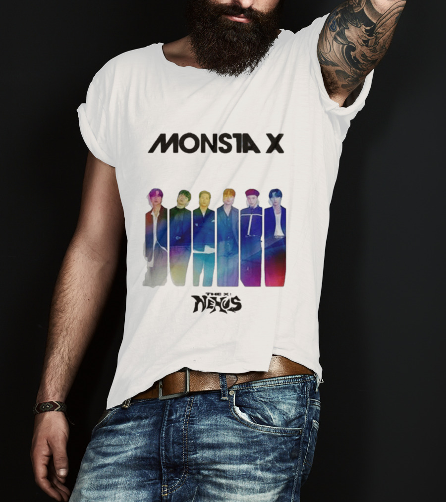 Monsta X Nexus 2026 White T-Shirt