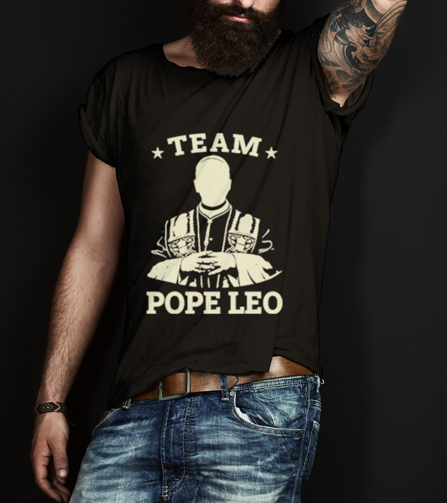 Team Pope Leo XIV Star T-Shirt