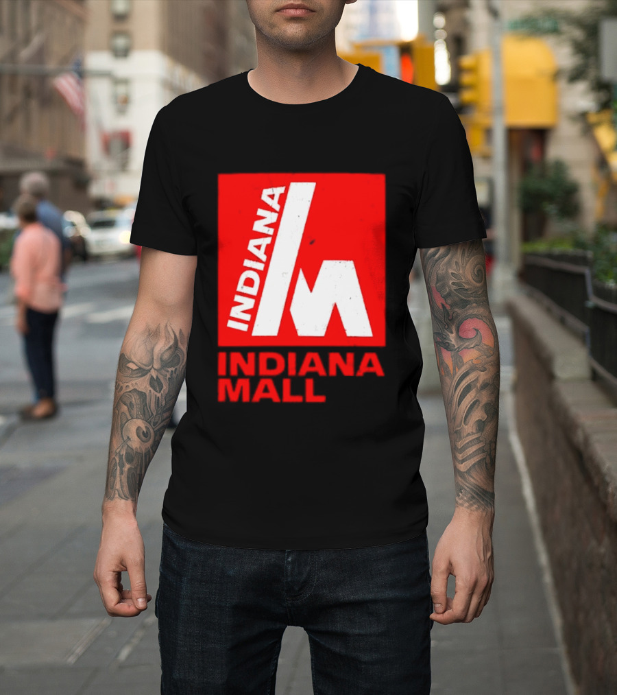 Indiana Mall Indiana PA Vintage Style Red T-Shirt
