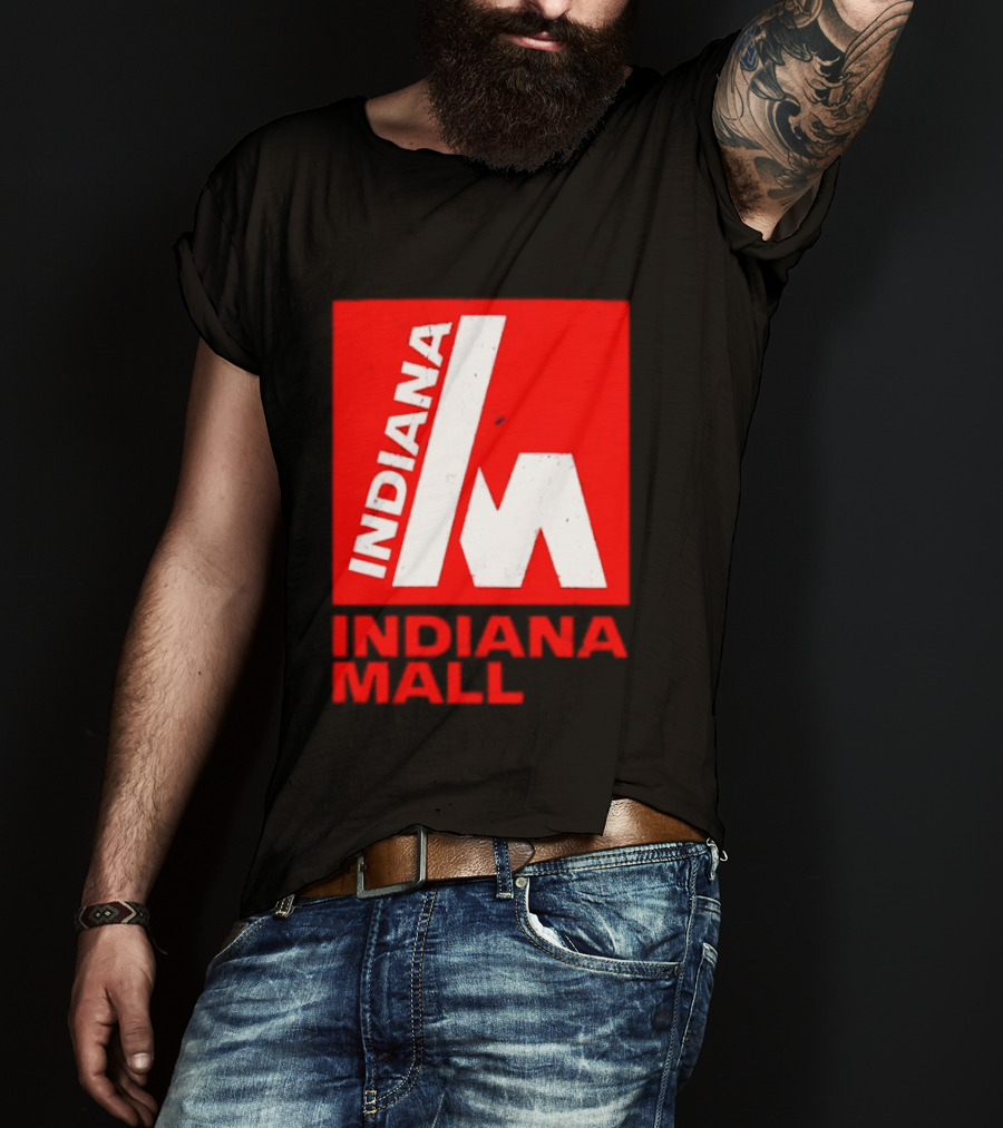 Indiana Mall Indiana PA Vintage Style Red T-Shirt