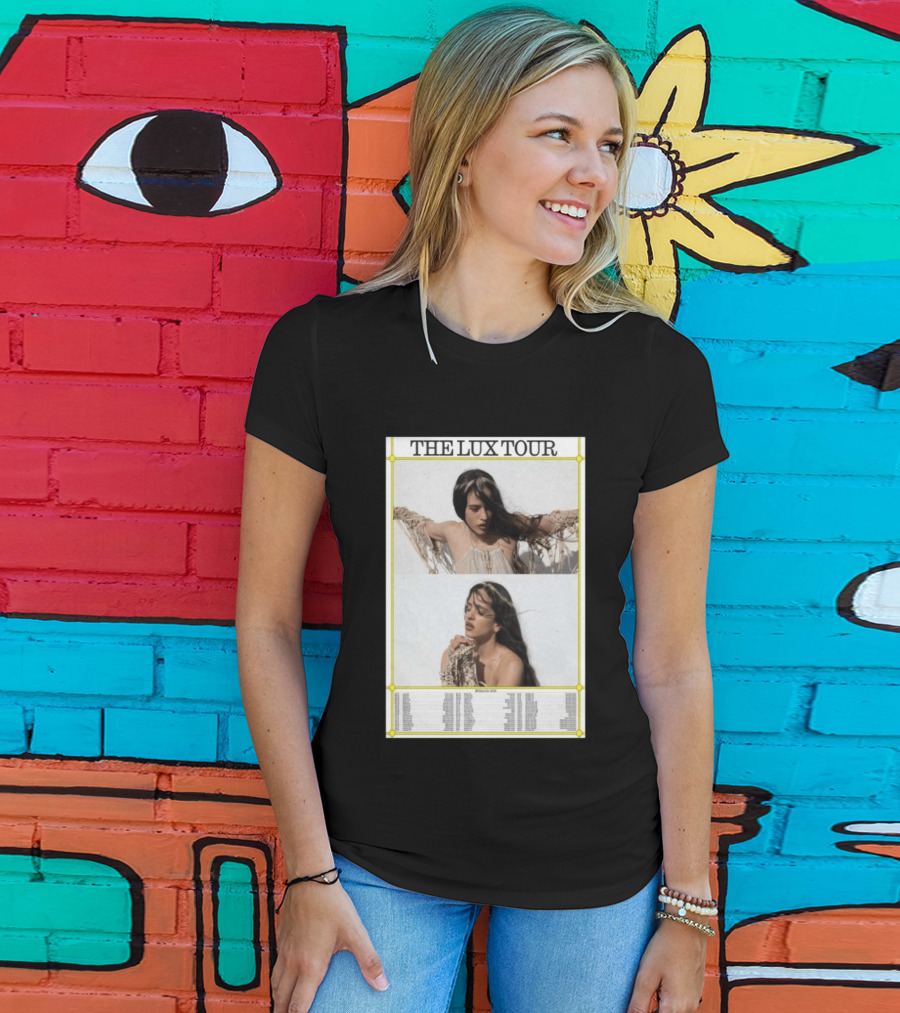 THE LUX TOUR Rosalía 2026 List T-Shirt