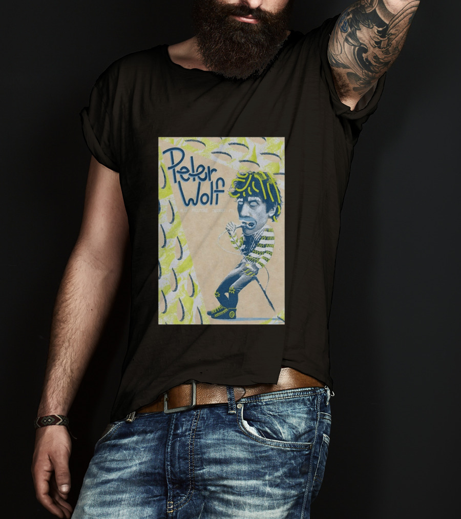 Peter Wolf Apr 17 Fillmore Detroit MI T-Shirt