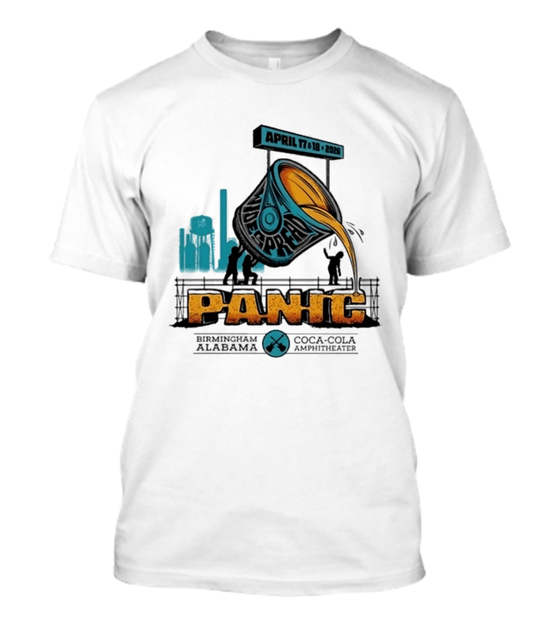 Widespread Panic Coca Cola Amphitheater April 17 18 2026 Event T-Shirt