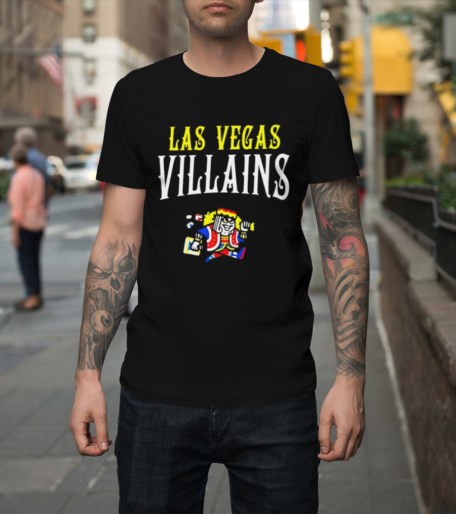 Las Vegas Villains 2026 Las Vegas Aviators Night T-Shirt