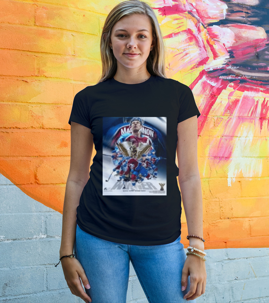 Nathan Mackinnon Winner 2026 Rocket Richard Trophy Colorado Hockey Team T-Shirt