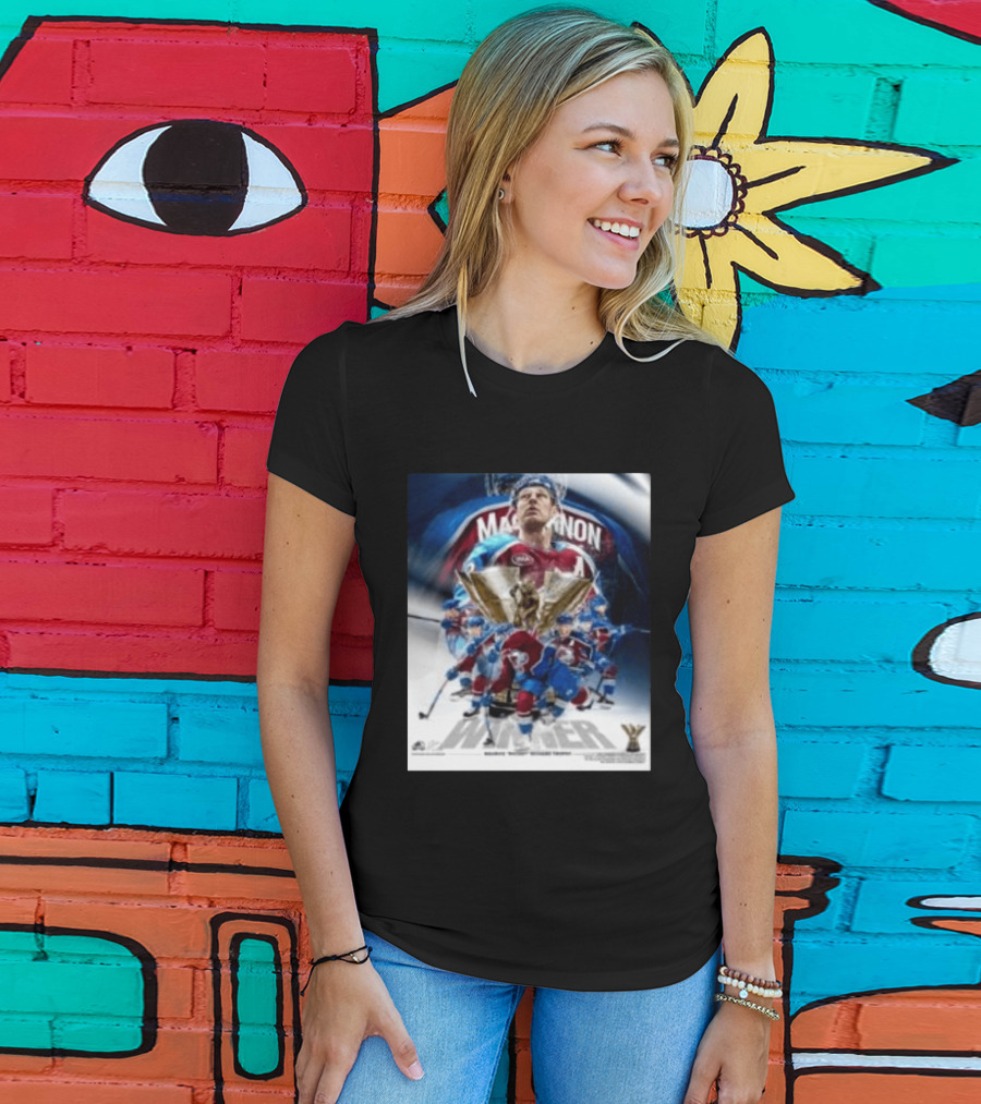 Nathan Mackinnon Winner 2026 Rocket Richard Trophy Colorado Hockey Team T-Shirt