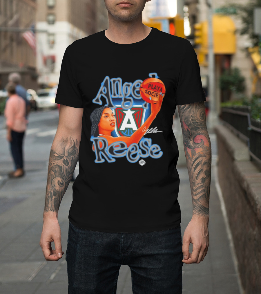 Angel Reese Atlanta Dream Playasocié WNBA T-Shirt