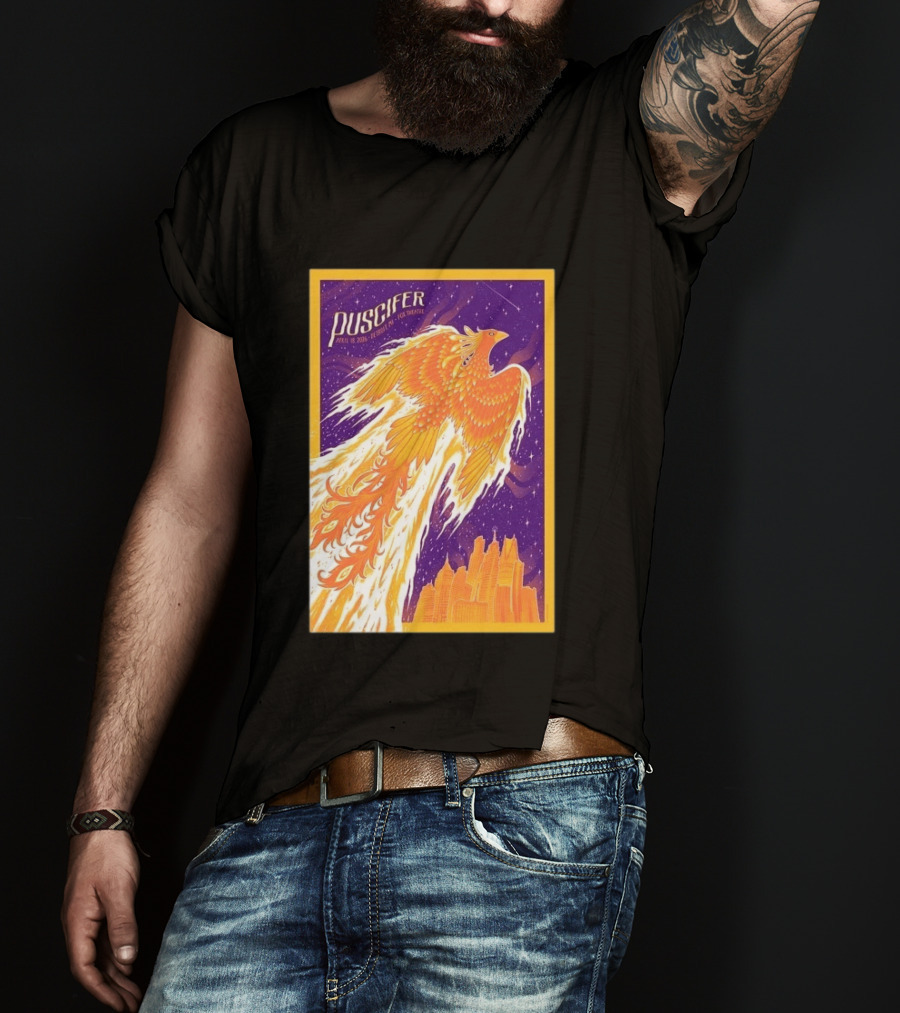 Puscifer Phoenix Rising Apr 18 2026 At Fox Theatre Detroit T-Shirt