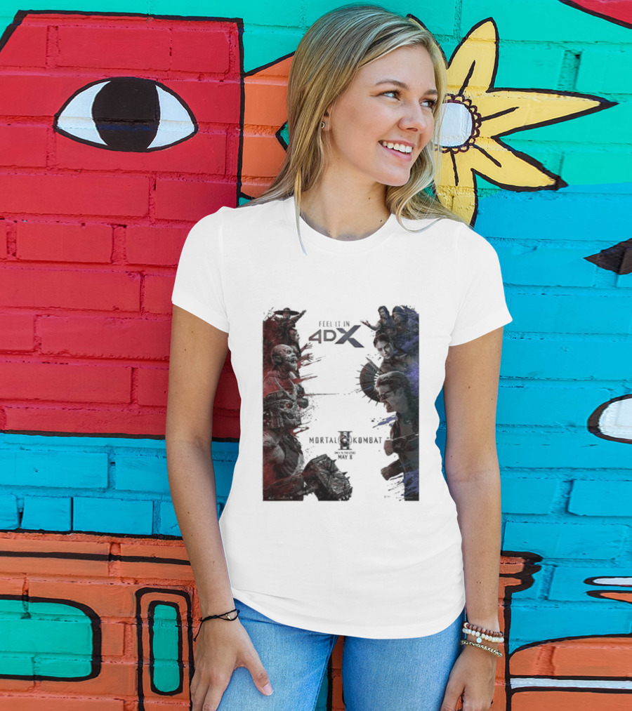 Mortal Kombat II 4DX Exclusive In Theaters May 8 2026 T-Shirt