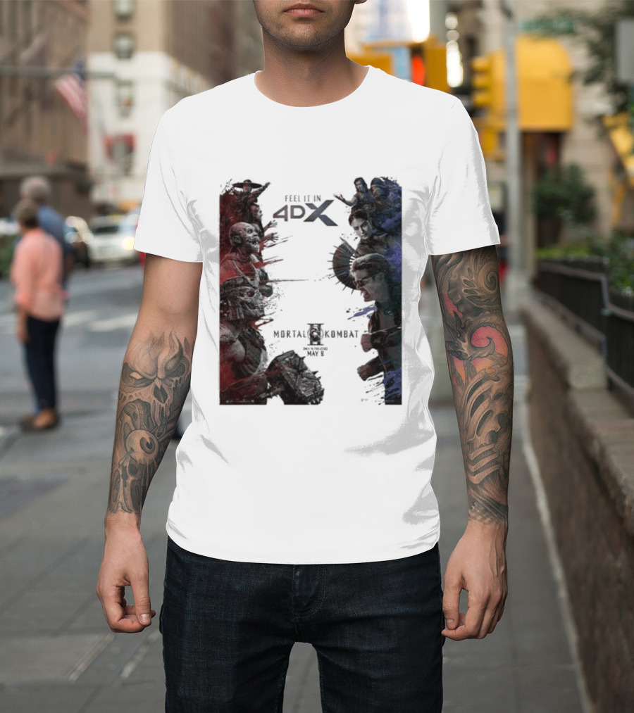 Mortal Kombat II 4DX Exclusive In Theaters May 8 2026 T-Shirt