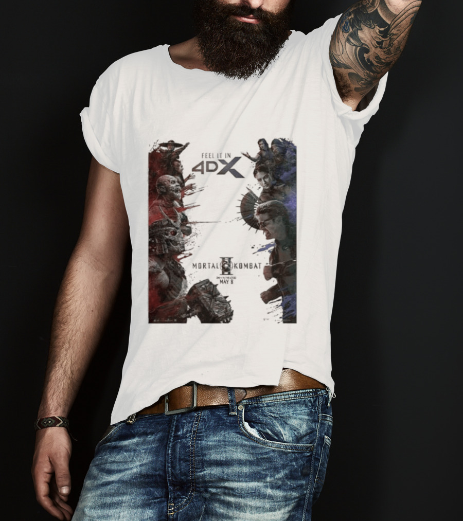 Mortal Kombat II 4DX Exclusive In Theaters May 8 2026 T-Shirt