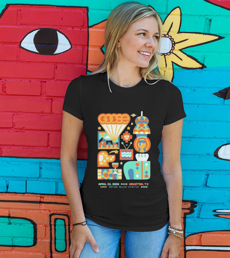 Goose April 23 2026 Houston TX 713 Music Hall Event T-Shirt