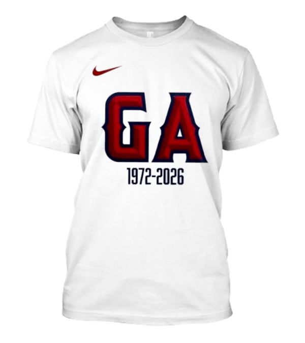 Nike Los Angeles Angels GA 1972 2026 T-Shirt