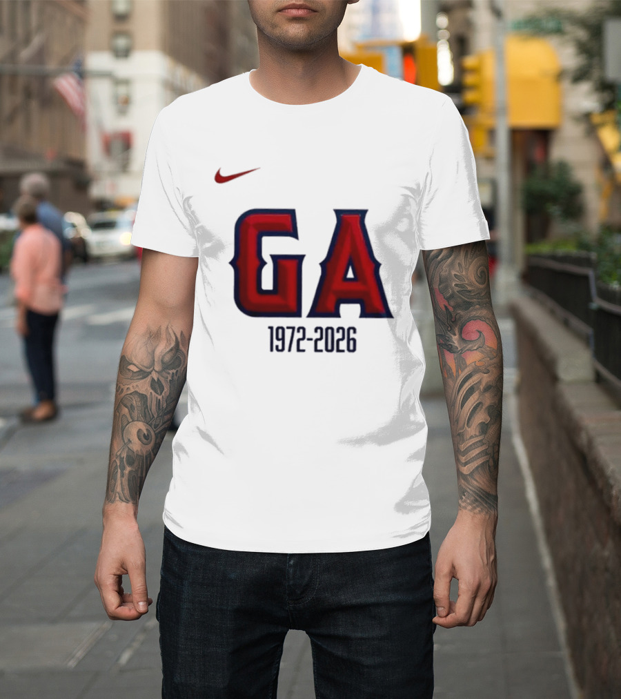 Nike Los Angeles Angels GA 1972 2026 T-Shirt