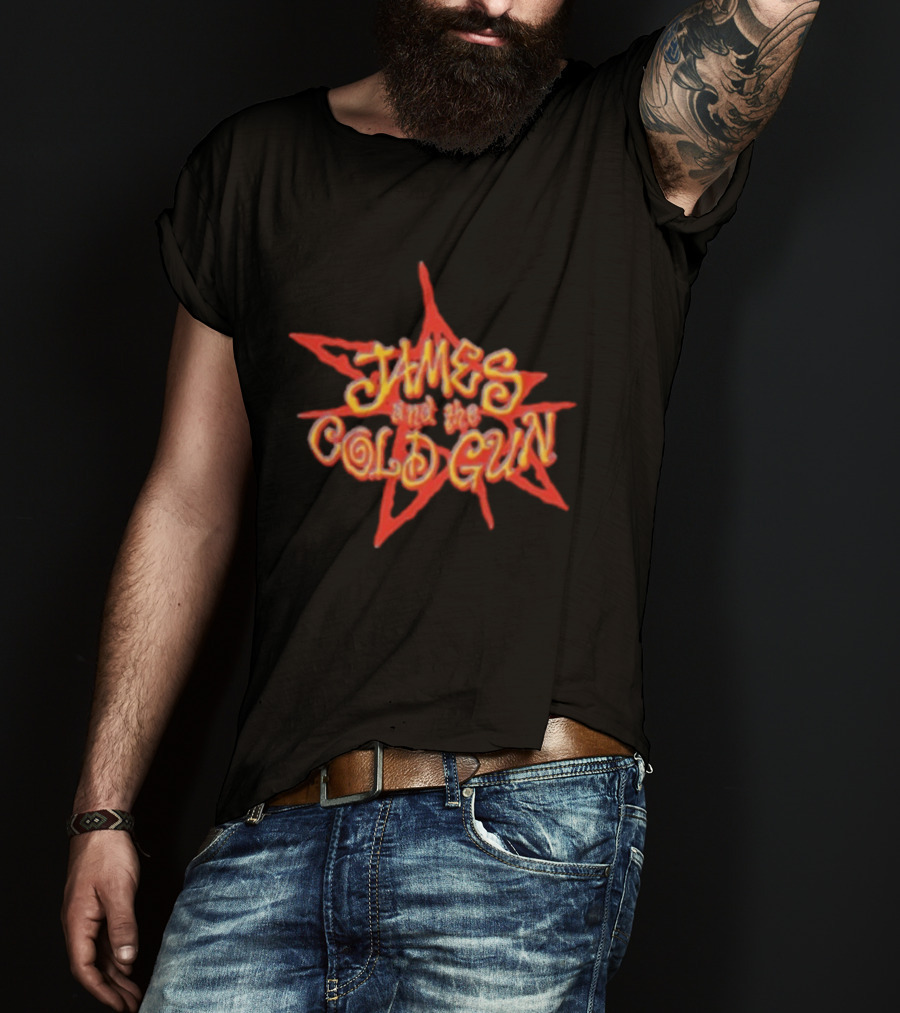 James And The Cold Gun Starburst T-Shirt