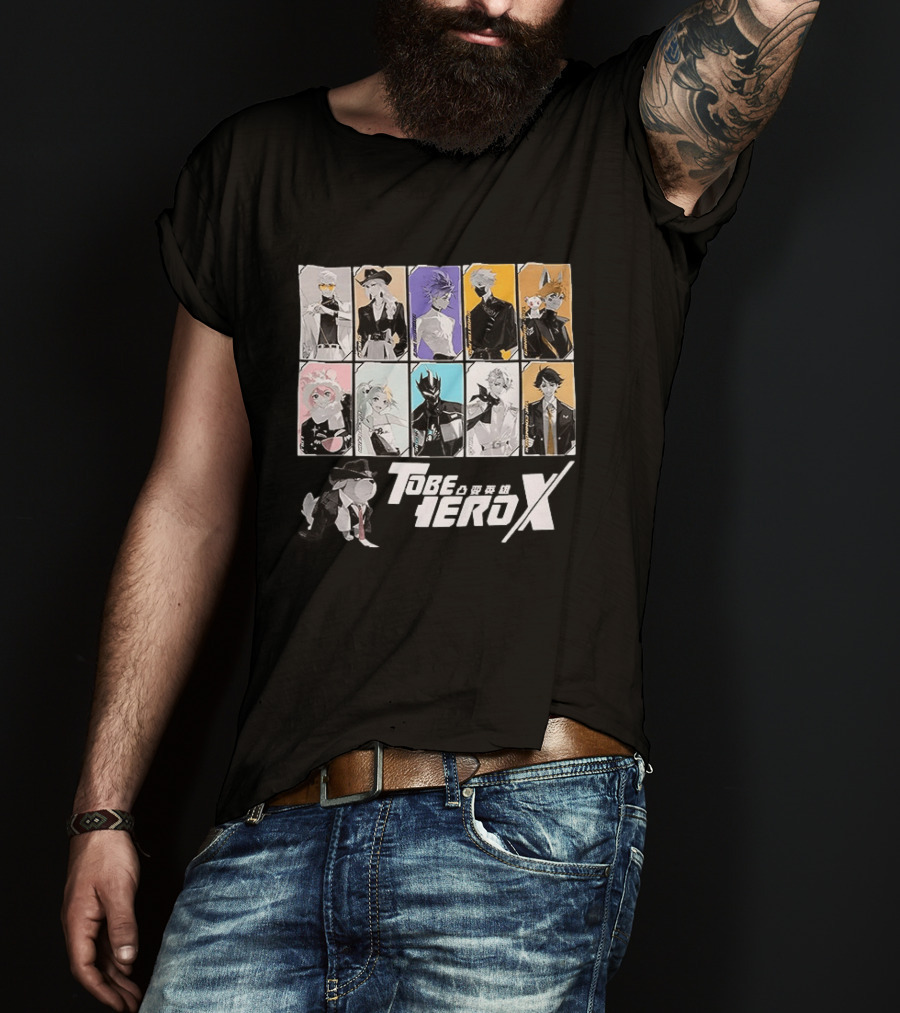 To Be Hero X Character Lineup Top 10 Heroes T-Shirt