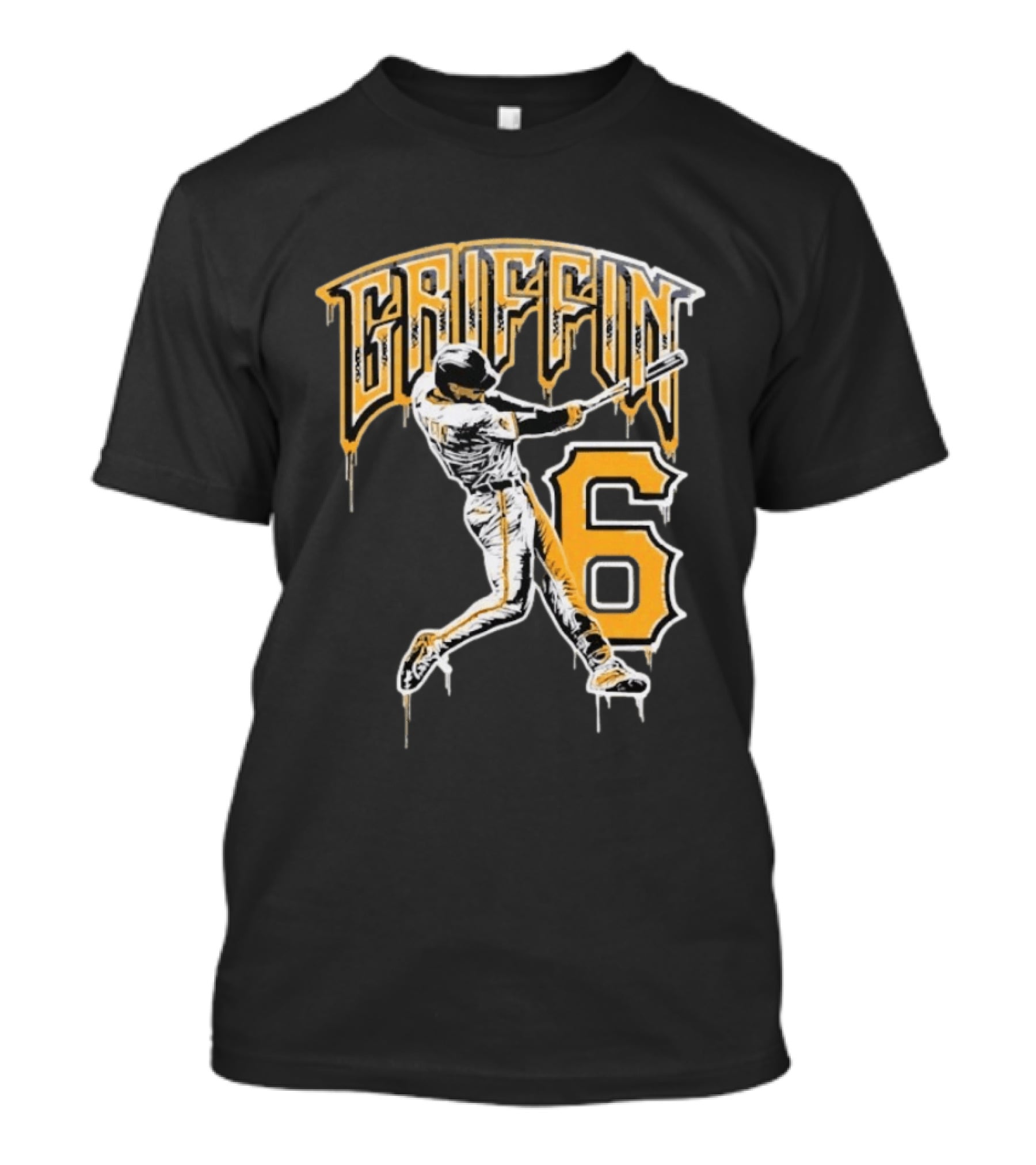 Konnor Griffin 6 Pittsburgh Pirates Dynamic Swinging Player T-Shirt