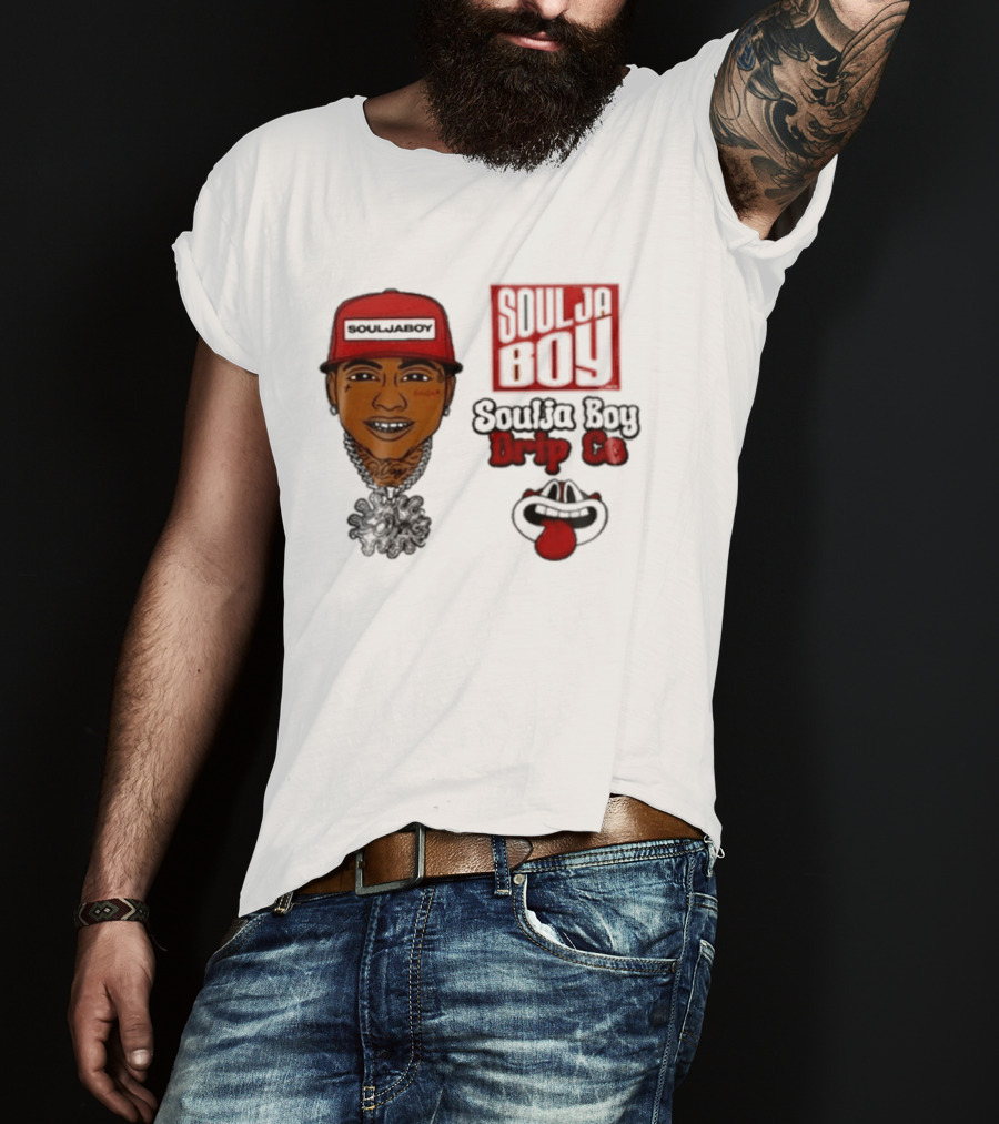 Soulja Boy Drip Co Tour 2026 Grills And Hat Collection T-Shirt