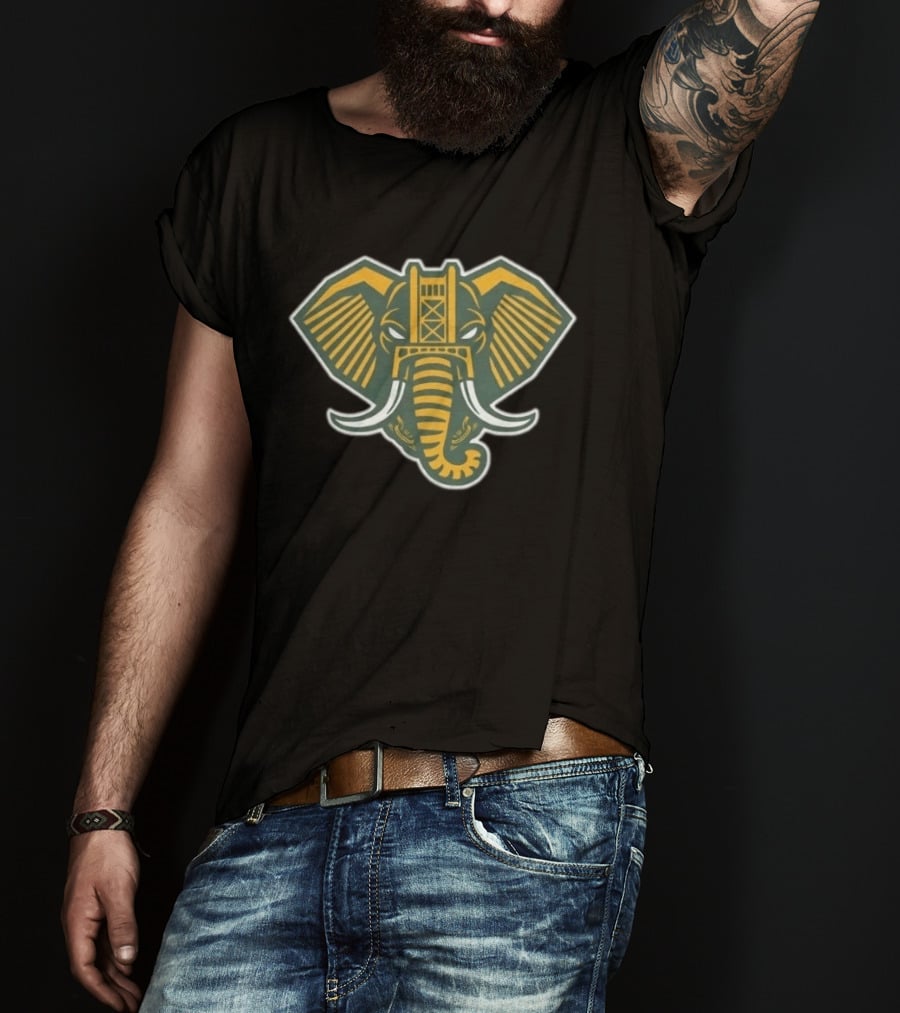 Sacramento Home Run Elephant Golden Bridge T-Shirt