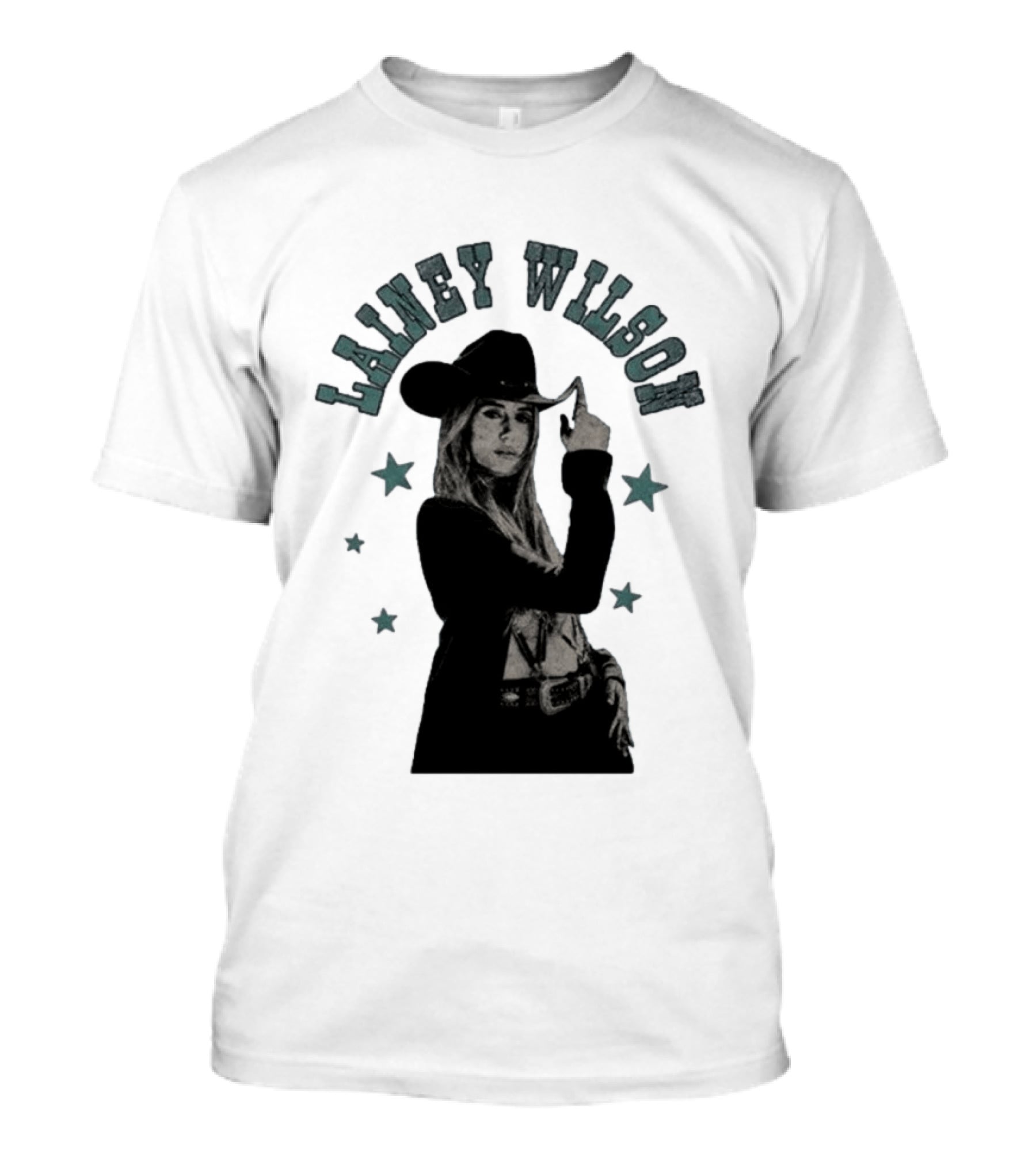 Lainey Wilson Tour 26 Western Cowboy Hat Starry Country Music T-Shirt