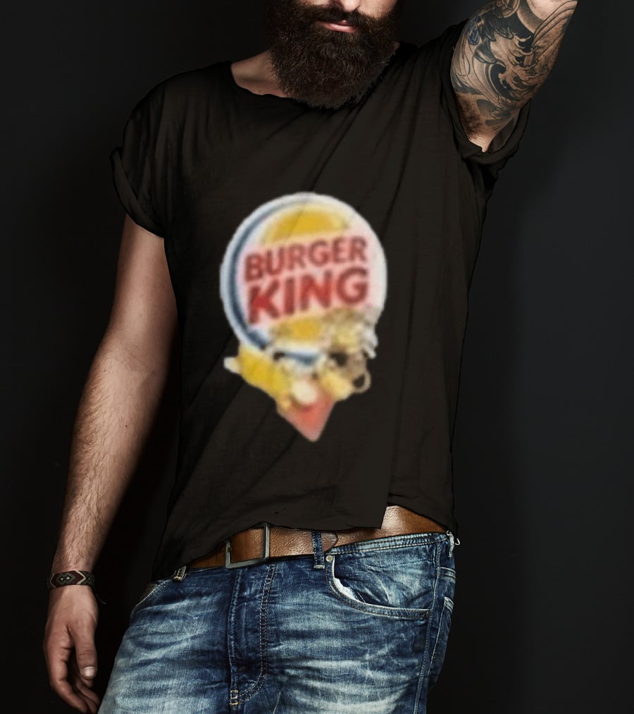 Burger King Breakfast Bakong Logo Burger Combo T-Shirt