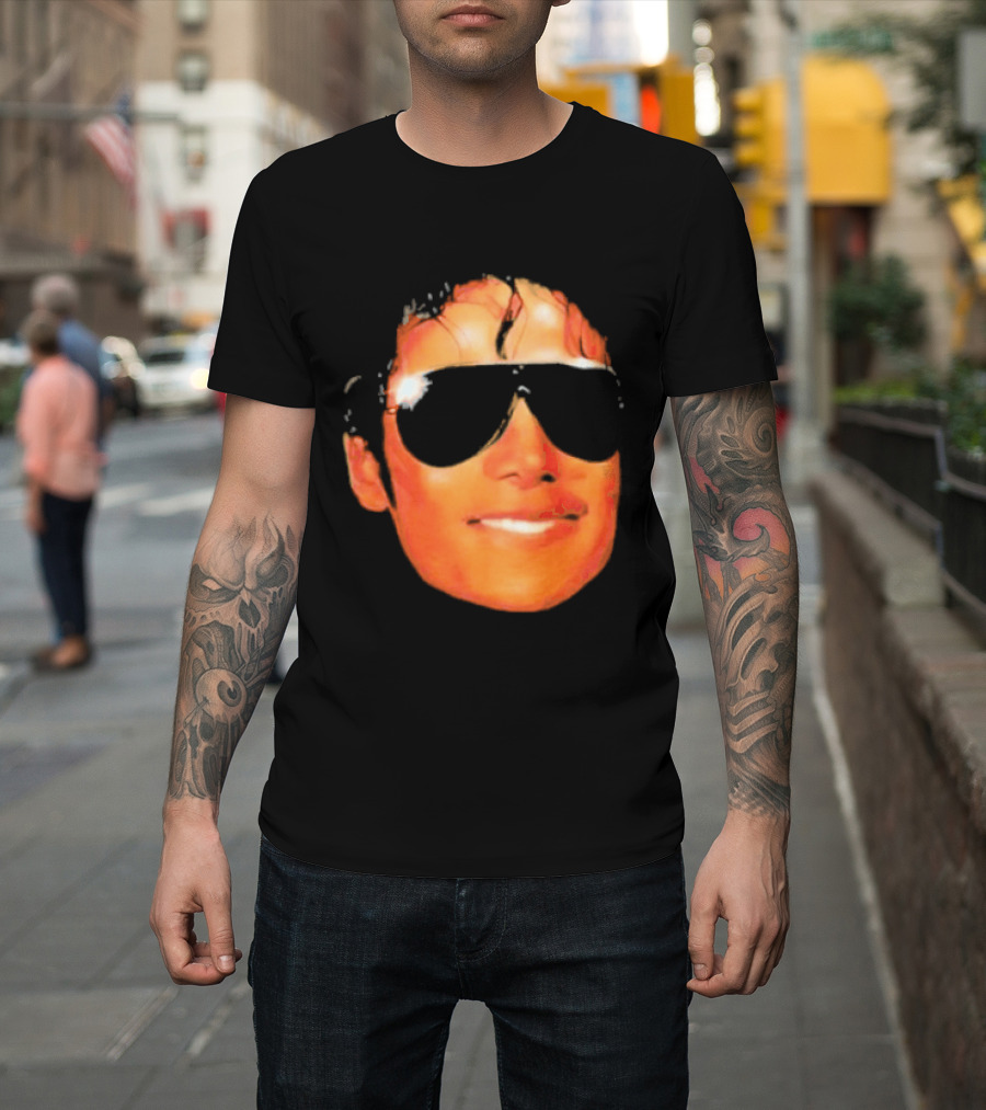 Godfrey Jackson Face With Sunglasses T-Shirt