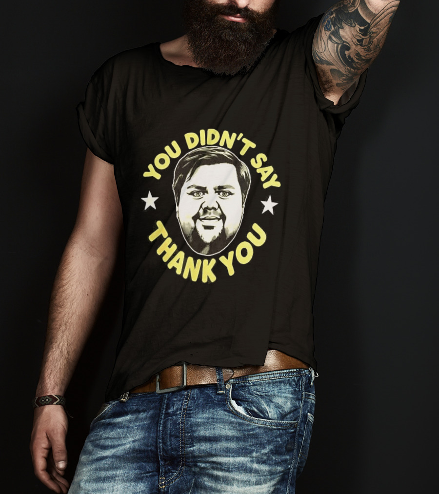 JD Vance You Didn't Say Thank You Face Stars T-Shirt