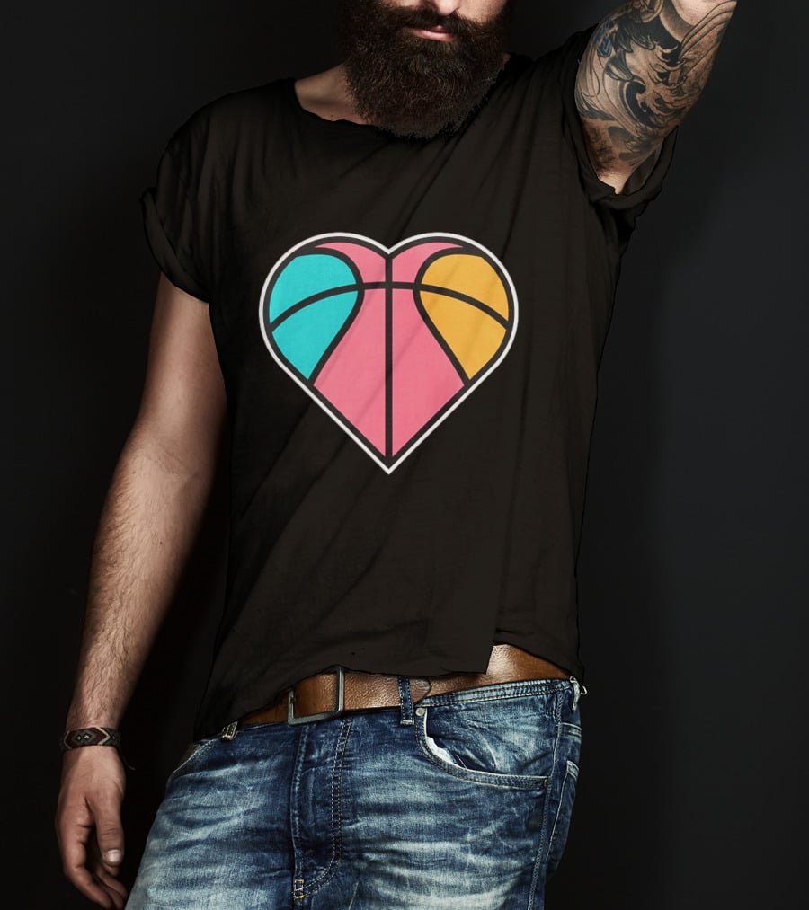 San Antonio Spurs Heart SATX NBA Basketball T-Shirt