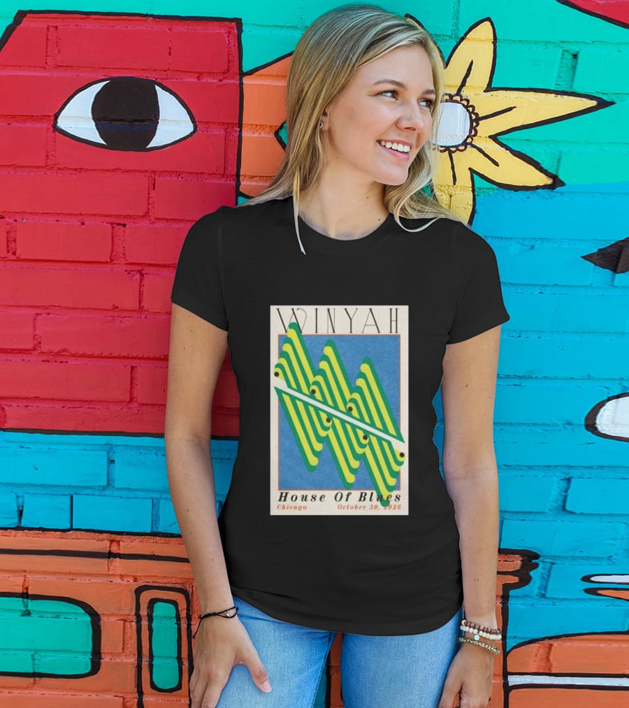 Winyah House Of Blues Chicago October 30 2026 T-Shirt