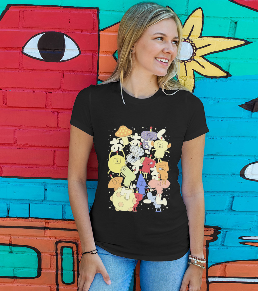 Katamari Damacy Colorful Stellar Cousins Collection T-Shirt