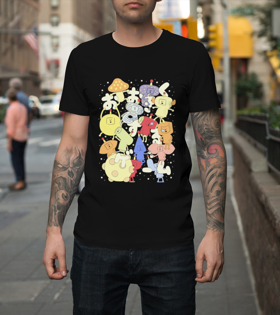 Katamari Damacy Colorful Stellar Cousins Collection T-Shirt